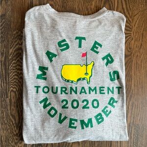 RARE: November 2020 Masters Augusta National Golf Club TShirt XXL